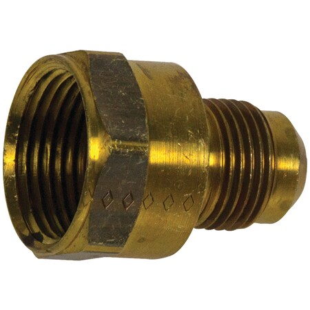 Brasscraft Brass 1/2" (3/8" FIP) Gas Fitting AU1-8-12S